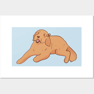 Golden Doodle art Posters and Art